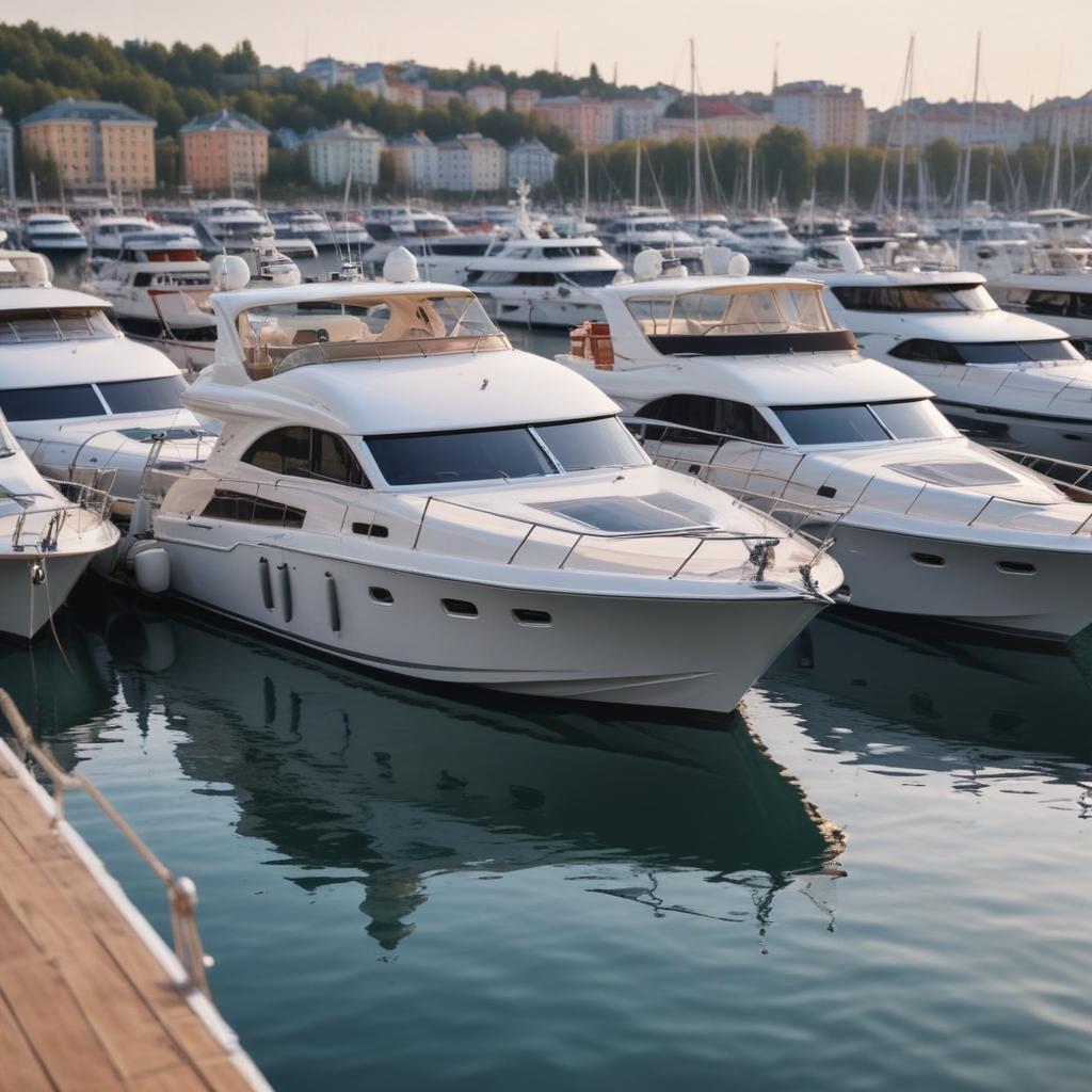 На российском рынке представлены моторные яхты с каютами