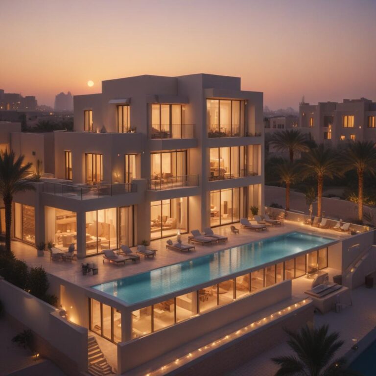 Обзор цен на виллы в Объединённых Арабских Эмиратах в рублях