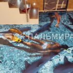 3D наливные полы в Санкт-Петербурге цена за м2 Пальмира